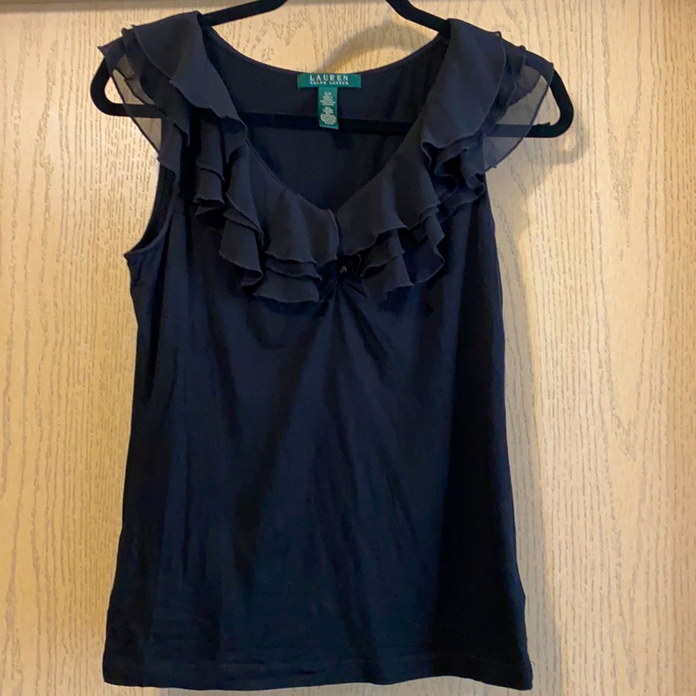 Lauren by Ralph Lauren Women’s Black Top